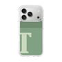 スリムプロテクションケース［ オリジナル - initial two tone - T green ］