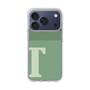 スリムプロテクションケース［ オリジナル - initial two tone - T green ］