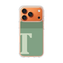 スリムプロテクションケース［ オリジナル - initial two tone - T green ］