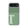 スリムプロテクションケース［ オリジナル - initial two tone - T green ］