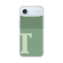 スリムプロテクションケース［ オリジナル - initial two tone - T green ］