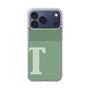 スリムプロテクションケース［ オリジナル - initial two tone - T green ］