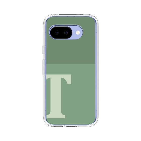スリムプロテクションケース［ オリジナル - initial two tone - T green ］