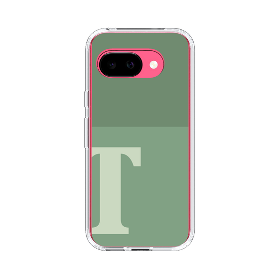 スリムプロテクションケース［ オリジナル - initial two tone - T green ］