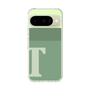 スリムプロテクションケース［ オリジナル - initial two tone - T green ］