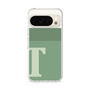 スリムプロテクションケース［ オリジナル - initial two tone - T green ］