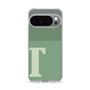 スリムプロテクションケース［ オリジナル - initial two tone - T green ］