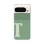 スリムプロテクションケース［ オリジナル - initial two tone - T green ］