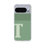スリムプロテクションケース［ オリジナル - initial two tone - T green ］