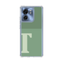 スリムプロテクションケース［ オリジナル - initial two tone - T green ］
