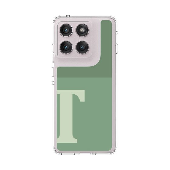 スリムプロテクションケース［ オリジナル - initial two tone - T green ］