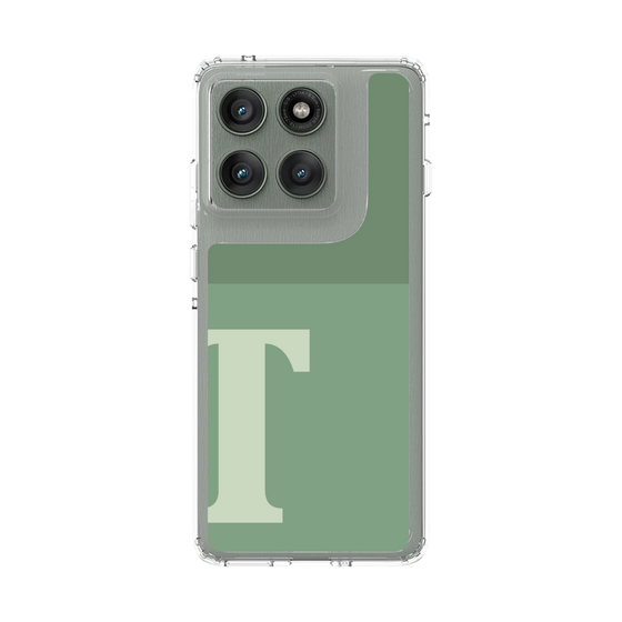 スリムプロテクションケース［ オリジナル - initial two tone - T green ］