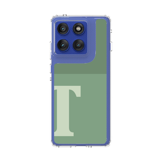 スリムプロテクションケース［ オリジナル - initial two tone - T green ］