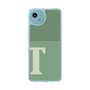 スリムプロテクションケース［ オリジナル - initial two tone - T green ］