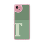 スリムプロテクションケース［ オリジナル - initial two tone - T green ］
