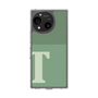 スリムプロテクションケース［ オリジナル - initial two tone - T green ］