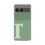 スリムプロテクションケース［ オリジナル - initial two tone - T green ］