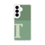 スリムプロテクションケース［ オリジナル - initial two tone - T green ］
