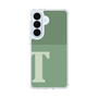 スリムプロテクションケース［ オリジナル - initial two tone - T green ］