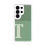 スリムプロテクションケース［ オリジナル - initial two tone - T green ］