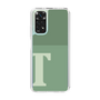 スリムプロテクションケース［ オリジナル - initial two tone - T green ］