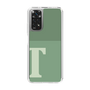 スリムプロテクションケース［ オリジナル - initial two tone - T green ］
