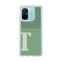 スリムプロテクションケース［ オリジナル - initial two tone - T green ］