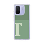 スリムプロテクションケース［ オリジナル - initial two tone - T green ］