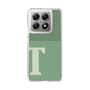 スリムプロテクションケース［ オリジナル - initial two tone - T green ］