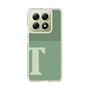 スリムプロテクションケース［ オリジナル - initial two tone - T green ］