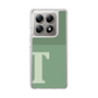 スリムプロテクションケース［ オリジナル - initial two tone - T green ］