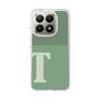 スリムプロテクションケース［ オリジナル - initial two tone - T green ］