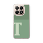 スリムプロテクションケース［ オリジナル - initial two tone - T green ］