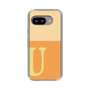 スリムプロテクションケース［ オリジナル - initial two tone - U orange ］