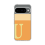 スリムプロテクションケース［ オリジナル - initial two tone - U orange ］