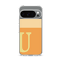 スリムプロテクションケース［ オリジナル - initial two tone - U orange ］