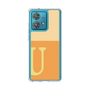 スリムプロテクションケース［ オリジナル - initial two tone - U orange ］
