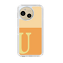 スリムプロテクションケース［ オリジナル - initial two tone - U orange ］