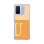 スリムプロテクションケース［ オリジナル - initial two tone - U orange ］