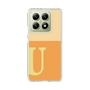 スリムプロテクションケース［ オリジナル - initial two tone - U orange ］