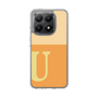 スリムプロテクションケース［ オリジナル - initial two tone - U orange ］