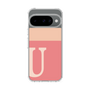 スリムプロテクションケース［ オリジナル - initial two tone - U pink ］