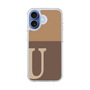 スリムプロテクションケース［ オリジナル - initial two tone - U brown ］