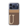 スリムプロテクションケース［ オリジナル - initial two tone - U brown ］