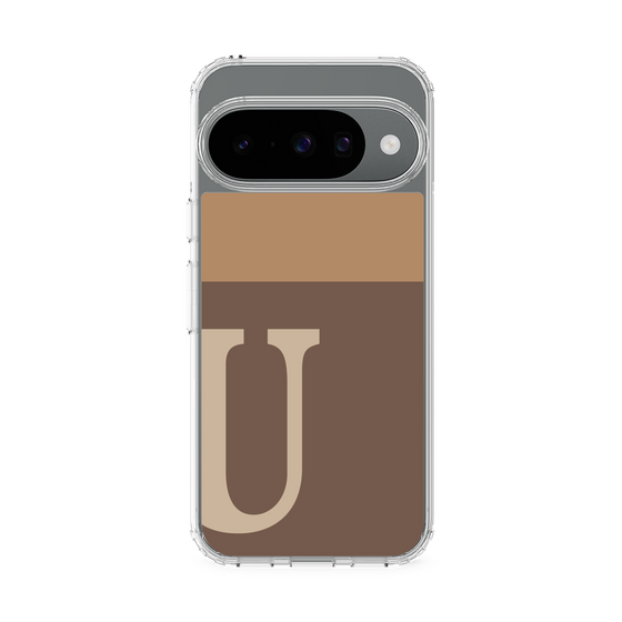 スリムプロテクションケース［ オリジナル - initial two tone - U brown ］