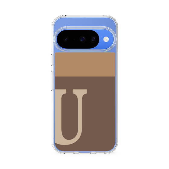 スリムプロテクションケース［ オリジナル - initial two tone - U brown ］