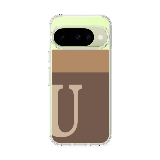 スリムプロテクションケース［ オリジナル - initial two tone - U brown ］