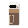 スリムプロテクションケース［ オリジナル - initial two tone - U brown ］
