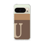 スリムプロテクションケース［ オリジナル - initial two tone - U brown ］