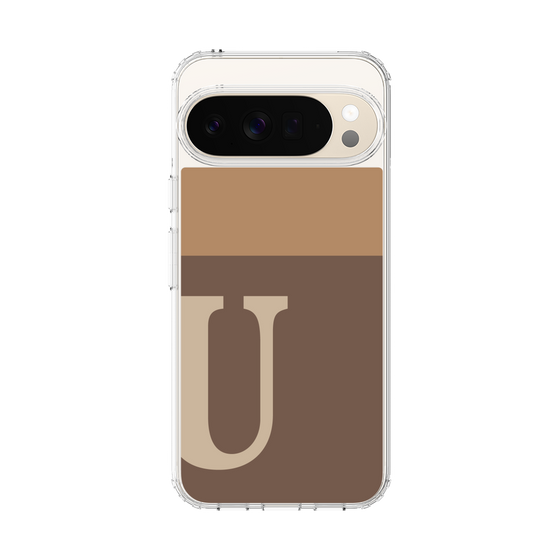 スリムプロテクションケース［ オリジナル - initial two tone - U brown ］